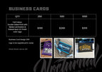 Business Card Printing & Design